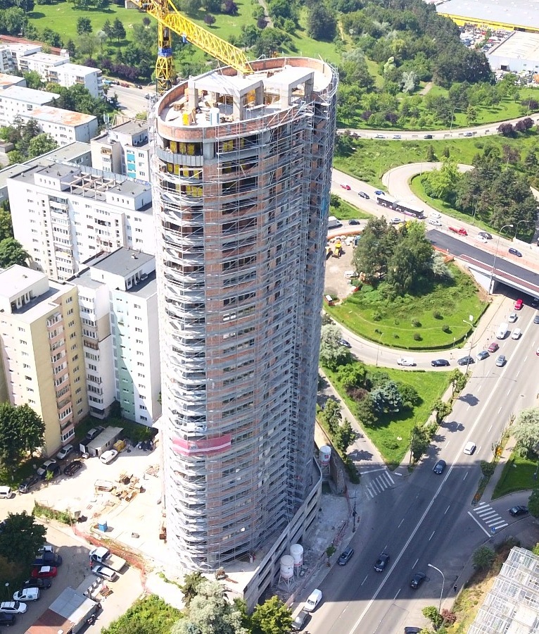 West City Tower, Cluj-Napoca. Cele mai înalte clădiri din România