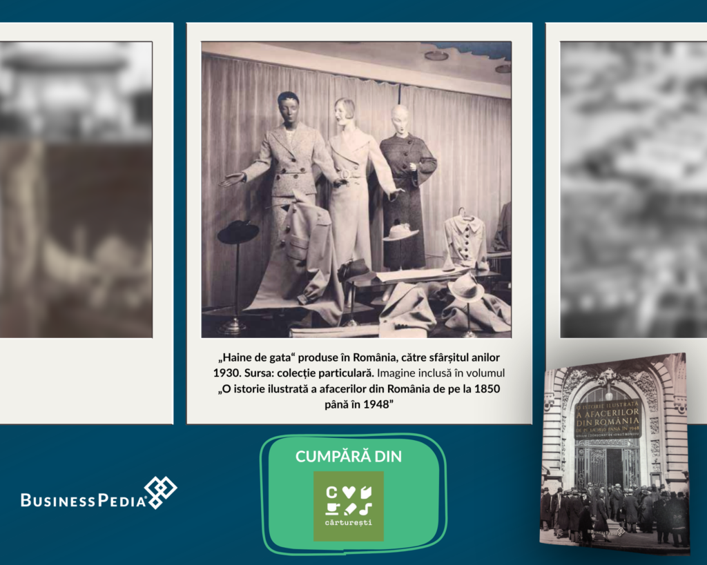 magazin de haine de gata - comerțul cu textile, istoria afacerilor de pe la 1850 pana in 1948