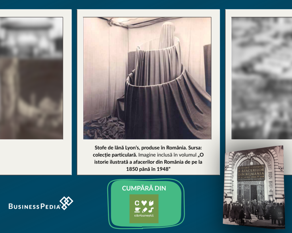 stofe, țesături produse in Romania - comerțul cu textile, istoria afacerilor de pe la 1850 pana in 1948